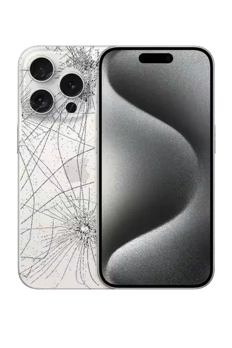 Troca de Vidro Traseiro iPhone 15 Pro em BH