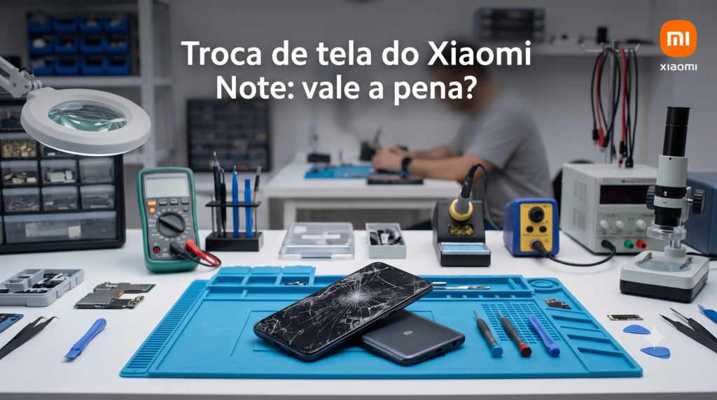 Vale a pena trocar a tela do Xiaomi Redmi Note 11, 12, 13, 14 e 15?